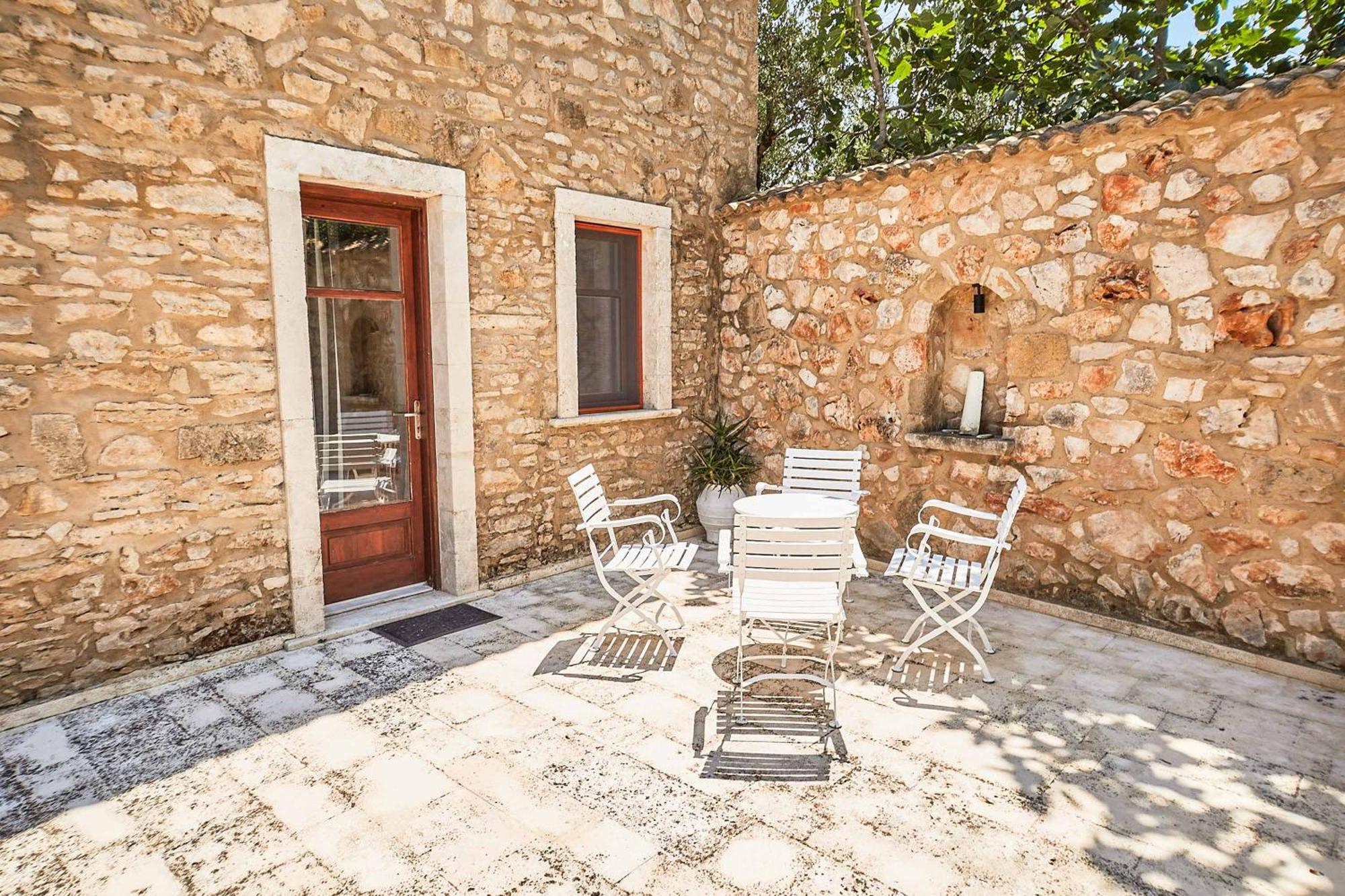 Villa St Dennis Makris Gialos  Esterno foto