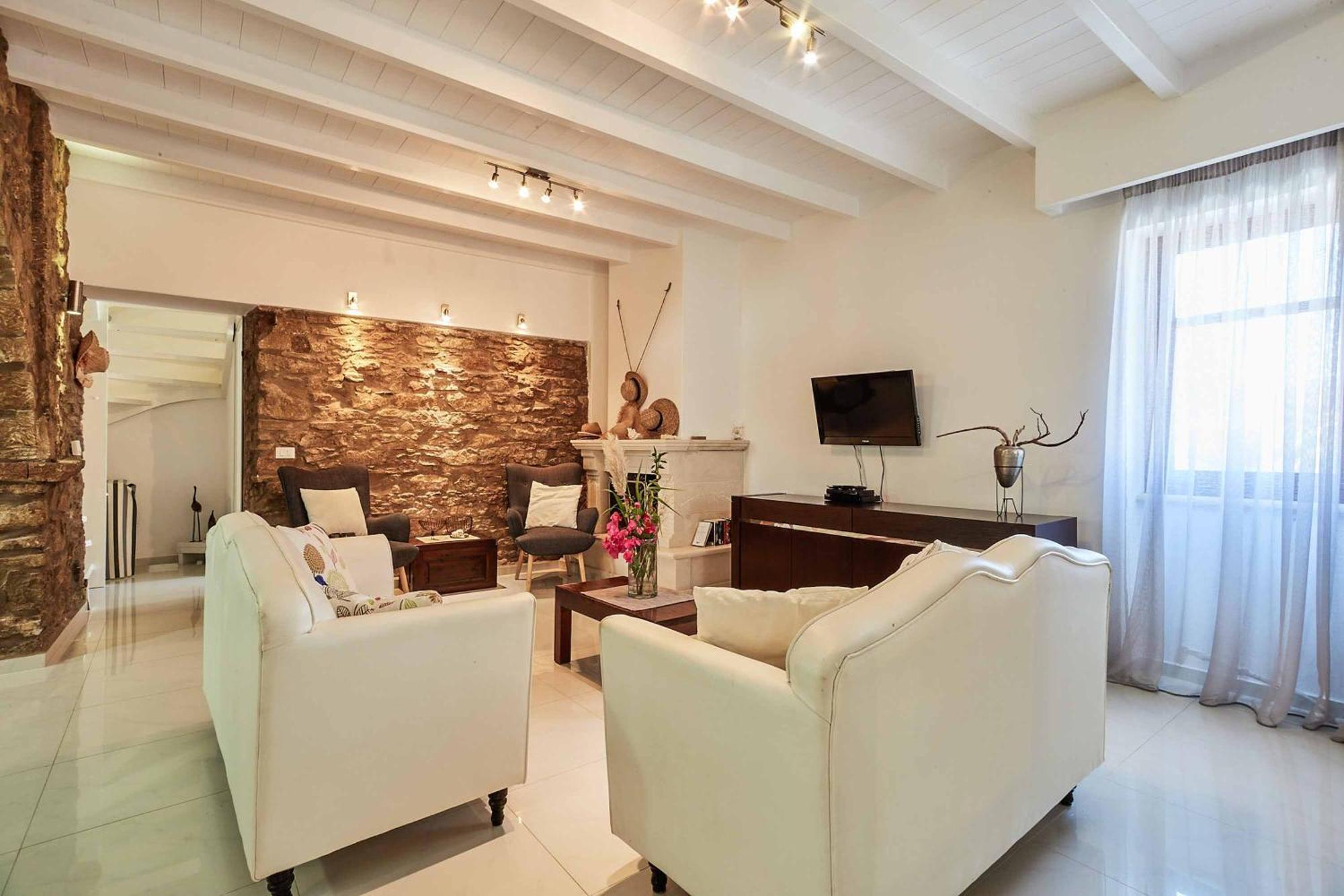 Villa St Dennis Makris Gialos  Esterno foto