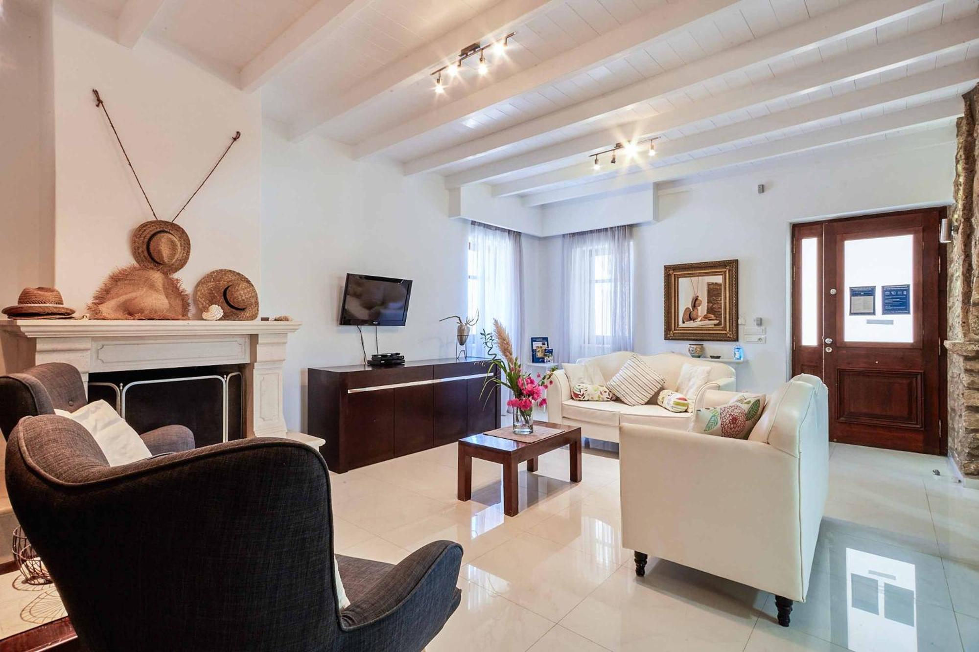 Villa St Dennis Makris Gialos  Esterno foto
