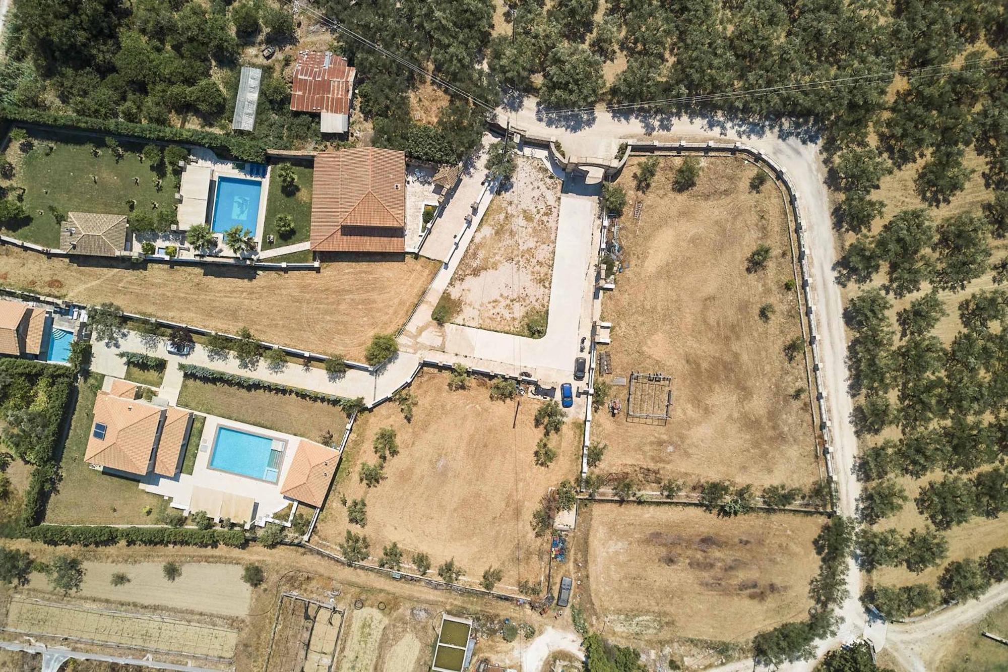 Villa St Dennis Makris Gialos  Esterno foto